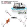 QDVOPHZA CCTV Wireless Security Monitoring System 8CH POE NVR Kit IP 3MP PTZ/Bulltet Camera TwoWay Audio Color Night Vision Surveillance(None,8CH 8PCS PTZ) view 3