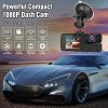 3 Channel Dash Camera Front and Rear Inside,1080P HD Dash Cam Car DVR Video Recorder with 64GB Card,170 Wide Angle,WiFi,Super Night Vision, Loop Recording, Motion Detection, 24H Parking Mode view 2