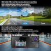 3 Channel Dash Camera Front and Rear Inside,1080P HD Dash Cam Car DVR Video Recorder with 64GB Card,170 Wide Angle,WiFi,Super Night Vision, Loop Recording, Motion Detection, 24H Parking Mode view 4