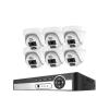 QDVOPHZA Security Camera System 8CH 8MP 5MP Video Surveillance Kit Ai Face Detection Two Way Audio IP Camera Set(None,8CH NVR 6Pcs Cam 5MP) view 1