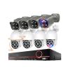 HD 8CH 4K 8MP Surveillance Camera System Dual Lens PTZ POE Camera 8X Zoom AI Human Detected CCTV Video Security Kit(None,8CH NVR 4 Camera) view 2