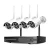 QDVOPHZA 5MP WiFi CCTV Camera Security System Kit H.265+ 10CH NVR Wireless Set P2P Outdoor Wireless IP Cameras Surveillance System(None,5MP Bullet System) view 1