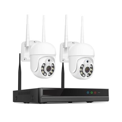 5MP WiFi Security Surveillance Camera System Kit Motion Tracking Color Night Vision 10CH NVR Wireless CCTV Cameras Set(None,Dust Box+8 Filter)
