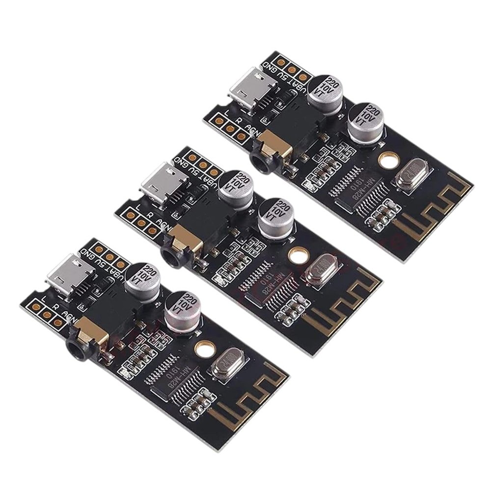 3pcs M28 Wirelets Blutouth MP3 Audio Receiver Board BLT 4.2 Mp3 Lossless DecoDer Blutouth 4.2 Audio Receiver Board Module