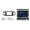 10.1 Inch Car Fascia Radio Panel Compatible for Toyota Tacoma 2016+ Dash Kit Install Facia Console Bezel 10.1inch Adapter Plate Trim Cover view 2