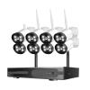 5MP WiFi CCTV Camera Security System Kit H.265+ 10CH NVR Wireless Set P2P Outdoor Wireless IP Cameras Surveillance System(None,3MP Bullet System B) view 1