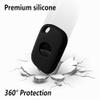 Geiomoo Silicone Case for Tile Pro (2024) Tracker, Soft Flexible Scratch Resistant Protective Cover with Carabiner (Black) view 4