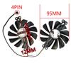 1LOT FDC10U12S9-C FY09010M12LPA RX 6600 XT GPU Fan Compatible with RX 6600 6600XT 8GB Speedster 210 Core Video Card Cooling Fan view 3