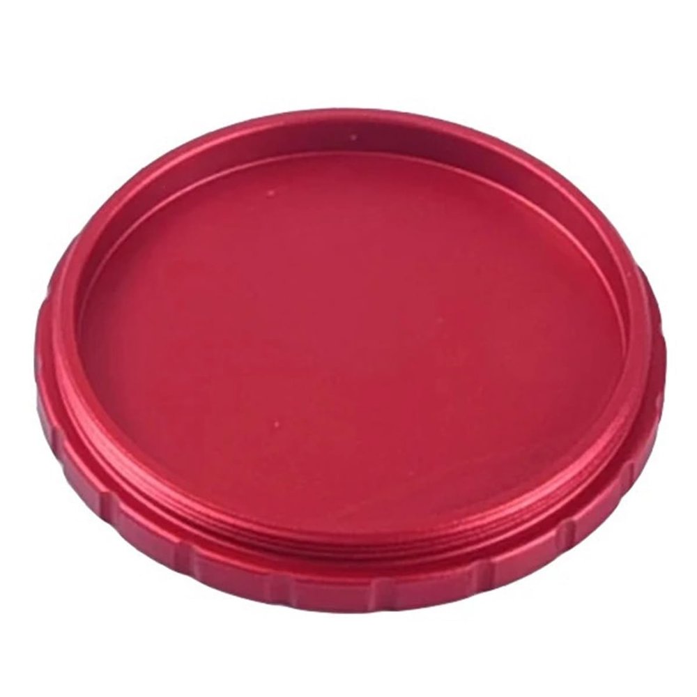 M42/M48/M54 X0.75mm Male/Female Thread Metal Threaded End-Cap for Astronomical Telescope Accessories(M42-Male-Red)
