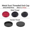 M42/M48/M54 X0.75mm Male/Female Thread Metal Threaded End-Cap for Astronomical Telescope Accessories(M42-Male-Red) view 3