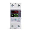 110V 120V 40A Digital Dual LED Display Surge Protector Circuit Breaker Low Voltage and Over Voltage Protector Disconnect Switch 1Pcs view 1