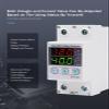 110V 120V 40A Digital Dual LED Display Surge Protector Circuit Breaker Low Voltage and Over Voltage Protector Disconnect Switch 1Pcs view 2