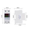 110V 120V 40A Digital Dual LED Display Surge Protector Circuit Breaker Low Voltage and Over Voltage Protector Disconnect Switch 1Pcs view 4