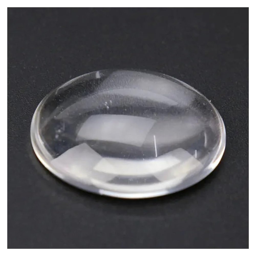 2pcs Optical Length 15mm 28mm LED Convex Condenser Lens 20mm Adjustable Lentes(28mm)