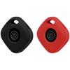 Silicone Case for Tile Mate 2024 with Carabiners, 2 Pack Anti-Scratch Protective Cover for Tile Tracker (Black/Red) view 1
