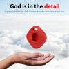 Silicone Case for Tile Mate 2024 with Carabiners, 2 Pack Anti-Scratch Protective Cover for Tile Tracker (Black/Red) view 4