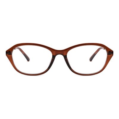 FEISEDY Blue Light Blocking Glasses for Women Fashion Small Face Nerd Fake Eyeglasses New Vintage Frame B0262