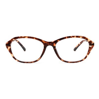 FEISEDY Blue Light Blocking Glasses for Women Fashion Small Face Nerd Fake Eyeglasses New Vintage Frame B0262