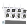 QDVOPHZA 4MP Wireless Dual Lens Camera Security System Kit Two Way Audio PTZ WiFi IP Security Camera 16CH NVR Surveillance System(None,16CH 4MP with 4 PTZ) view 1
