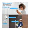 QDVOPHZA 10.1 Inch Monitor 3MP Wireless Surveillance Kit Outdoor WiFi IP PTZ Security Camera System 8CH NVR Kit Home Mornitoring Set(1T,8CH NVR 8 Cams 3MP) view 4
