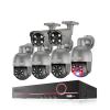 QDVOPHZA 8CH 5MP Security Camera System Night Vision Human Detection POE PTZ Camera Outdoor Security Surveillance Cam Kit P2P(1T,14) view 1