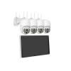 QDVOPHZA 10.1 Inch Monitor 3MP Wireless Surveillance Kit Outdoor WiFi IP PTZ Security Camera System 8CH NVR Kit Home Mornitoring Set(None,8CH NVR 6 Cams 3MP) view 2
