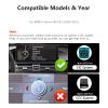 12.3 Inch CarPlay for BMW 5 Series E60 E61 E63 CIC Andriod Auto Radio Upgrade Touch Screen Car Stereo 2008-2013 Years with Reverse Camera AHD 720P (Linux CIC System) view 2