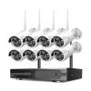 5MP WiFi Video Surveillance Camera System 10CH P2P NVR Motion Audio Set Outdoor Night Vision CCTV Camera Security Kit(None,5MP 10CH NVR 8 Cams) view 1