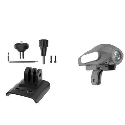 ABZEKH Drone Accessories for DJI AVATA 2 for Camera Top Bracket Sports Action Camera Adapter Led Light Mount Clamp Holder(LED Light Suit)