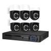 QDVOPHZA 8MP 4K Face Detection Security PTZ IP Camera System Audio POE NVR Kit CCTV Humanoid Outdoor Home Video Surveillance(None,8CH NVR 6 AI Camera) view 1