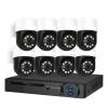 QDVOPHZA 8MP 4K Face Detection Security PTZ IP Camera System Audio POE NVR Kit CCTV Humanoid Outdoor Home Video Surveillance(None,8CH NVR 6 AI Camera) view 2