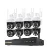 8CH 3MP PTZ Wireless System Waterproof WiFi Security IP Camera CCTV Surveillance Protection Kit Two Way Communication P2P(None,8CHNVR and 8 Cams) view 1