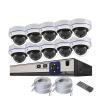 10CH 8MP 4K POE Dome Security Camera System IP Set 4MP Vandal-Proof Home Audio CCTV Video Surveillance Protection Kit(None,8PCS 8MP Cameras) view 2