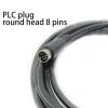 HMI 6AV6648-OBC11-3AX0 Smart700ie ConnectFX Communication Cable RS232 DB9 to Mini DIN Connector 8PIN MD8 Male(3 Meter) view 4