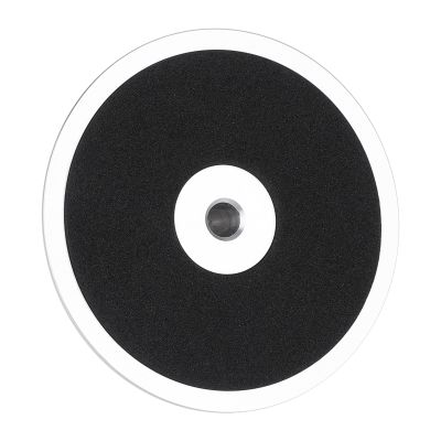 Aluminum Record Stabilizer, Light Weight, High Precision for Turntable with Chassis, CD Player, and Speakers, Reducing Vibration and Enhancing Sound Quality (Silver)
