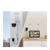 QDVOPHZA 3MP Wireless PTZ Camera System 12.5 Inch LCD Monitor 2K HD WiFi IP Security Cameras 8CH CCTV Set Video Surveillance Kit(None,3MP 6Cam No Monitor) view 3