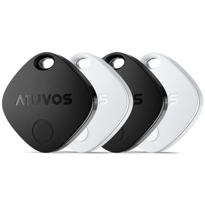 ATUVOS Air Tags-4 Pack (Black & White)