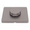 50W Volume Control with 5 Gears Tuning Knob Volume Controller for Home Speakers, Flame Retardant PC Material, Simple Wiring Design (Gray) view 2
