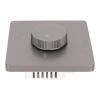 50W Volume Control with 5 Gears Tuning Knob Volume Controller for Home Speakers, Flame Retardant PC Material, Simple Wiring Design (Gray) view 4