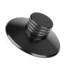 Aluminum Record Stabilizer, Light Weight, High Precision for Turntable with Chassis, CD Player, and Speakers, Reducing Vibration and Enhancing Sound Quality (Black) view 2