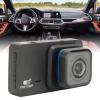 1296P Dual Dash Cam, 3in Driving Recorder Camera with Wide Angle Front and Rear Recording, for Vehicle Dashboard High Res Video Capture view 2