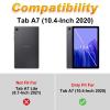 Case for Samsung Galaxy Tab A7 10.4-Inch 2020 (SM-T500/T505/T507),Slim Lightweight Smart Shell Stand Cover with Auto Wake/Sleep for 10.4 Inch Galaxy Tab a7 10.4,Cute Star Pig view 2