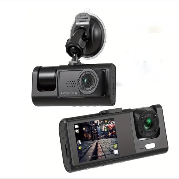 Car Dash Cam for Cars Camera 1080P for Vehicle Recorder Video Front and Rear Camera Night Vision Dashcam
