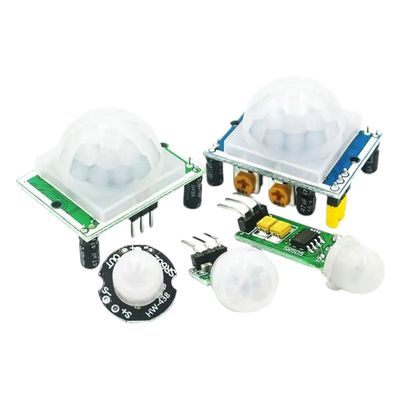 1PCS HC-SR501 HC-SR505 SR602 AM312 Adjust IR Pyroelectric Infrared PIR Motion Sensor Detector Module Bracket for Arduieno