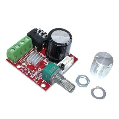 12V Mini Hi-Fi PAM8610 Audio Stereo Amplifier Board 2X10W Dual Channel D Class Lowest Price