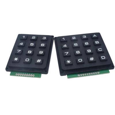 12 16 Key 4 * 4 4 * 3 Membrane Switch Keypad 4 X 4 4 X 3 Matrix Array Matrix Keyboard Membrane Switch Keypad for Arduieno