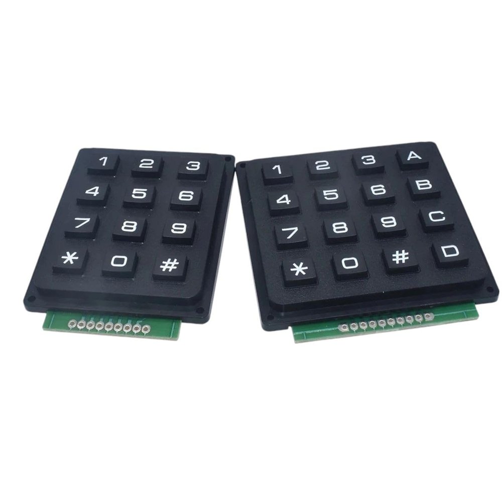 12 16 Key 4 * 4 4 * 3 Membrane Switch Keypad 4 X 4 4 X 3 Matrix Array Matrix Keyboard Membrane Switch Keypad for Arduieno