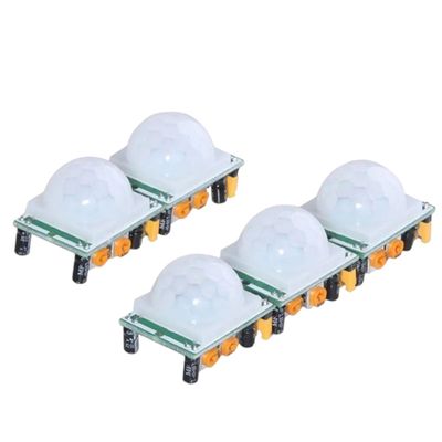 5 Pack Hc-sr501 Pir Motion Ir Sensor Body Module Infrared for Arduieno