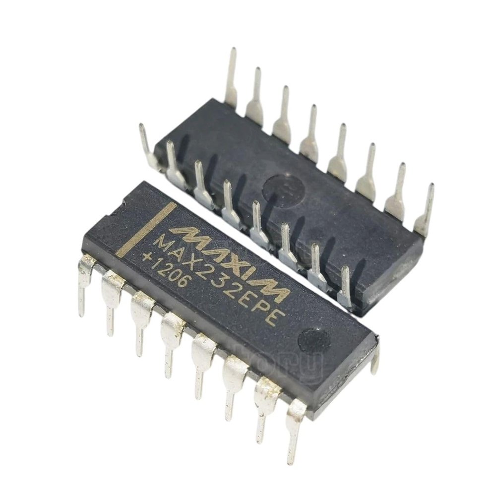 2 Pieces MAX232 MAX232EPE MAX232CPE DIP-16 Interface IC Serial Port Conversion Control