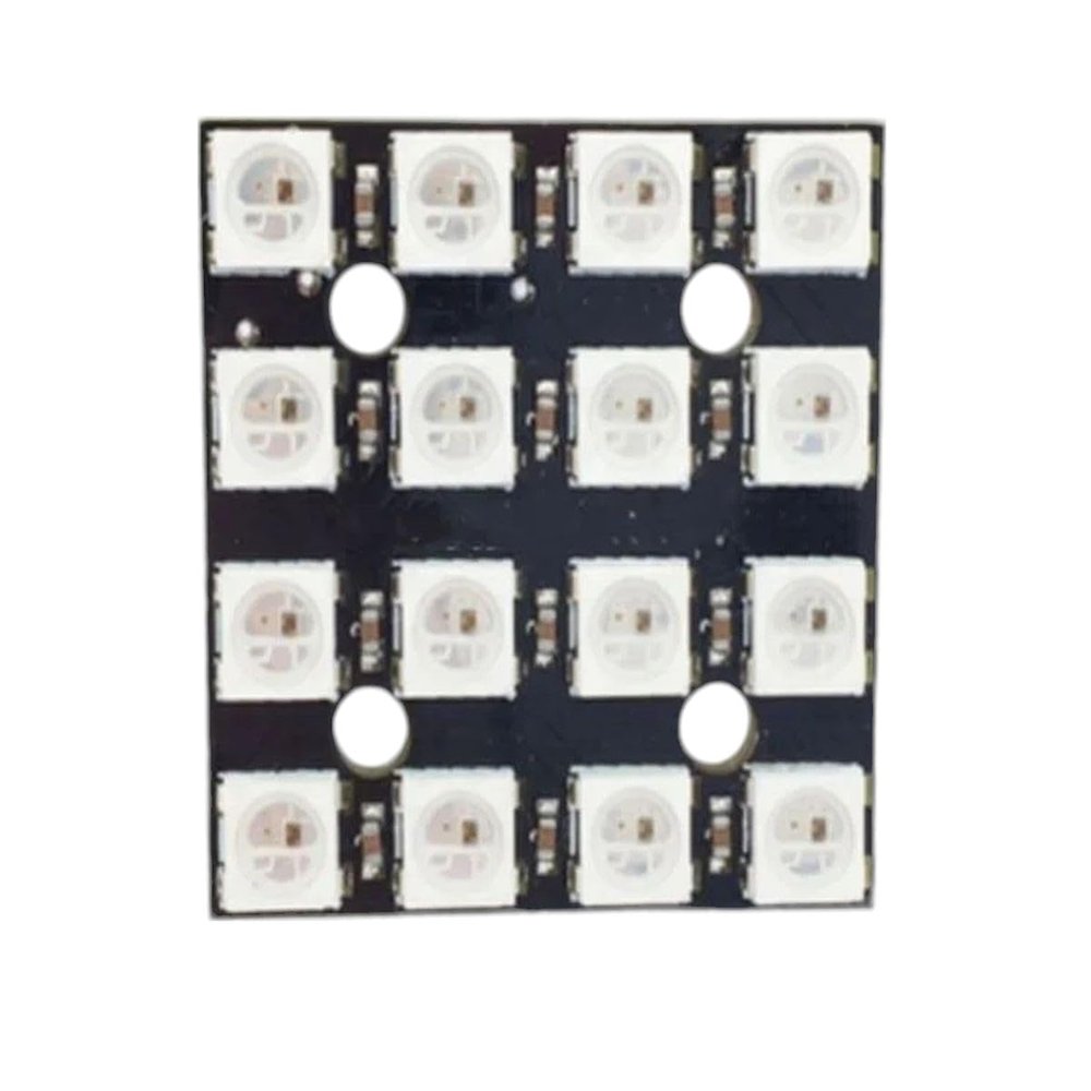Latest WS2812B-4 * 4 Bit RGB LED Full-Color Driver 16bit Lantern Development Board